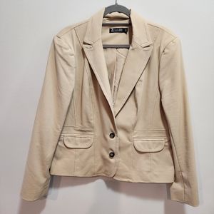 Beige Suit Jacket